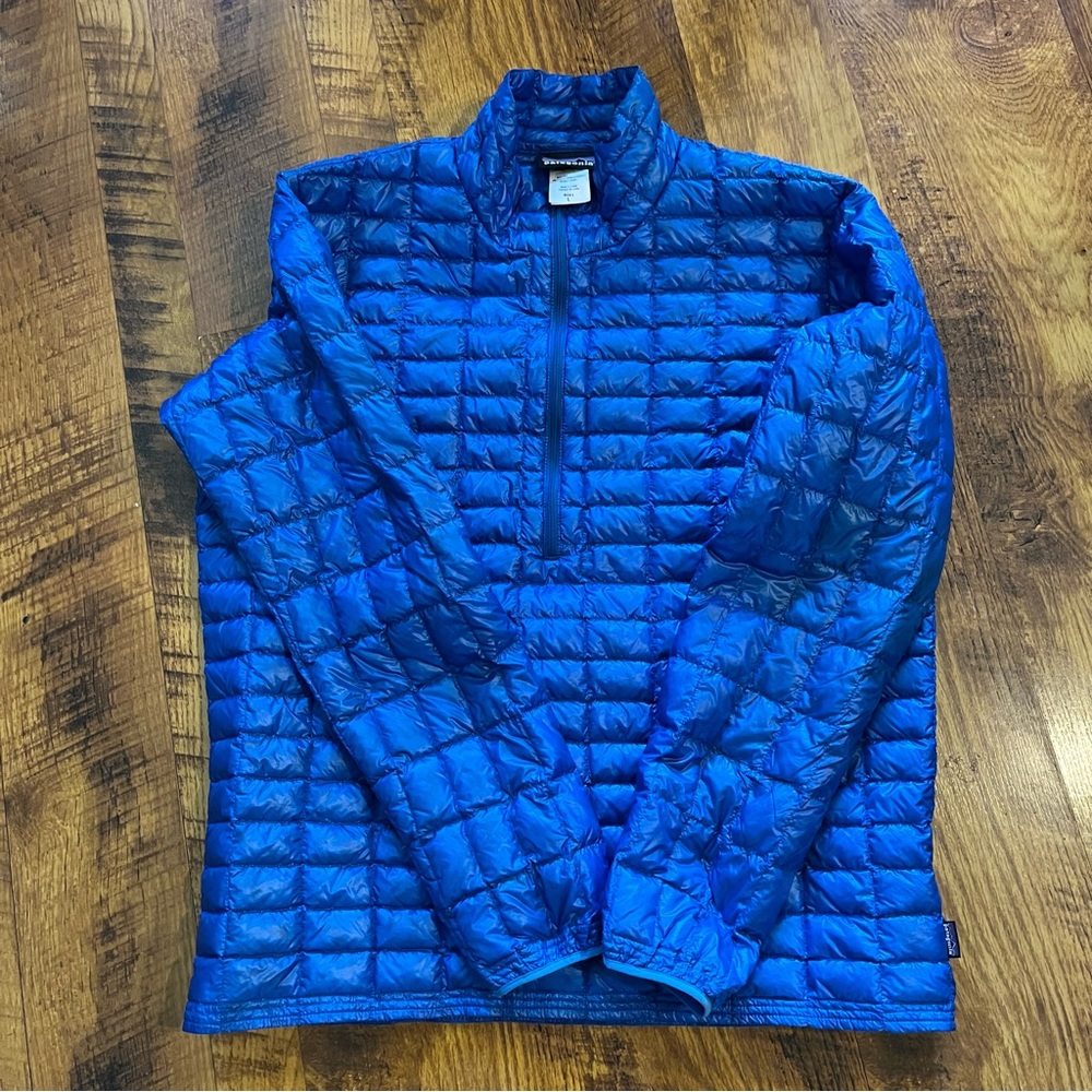 Patagonia super light 3/4 pull over jacket mens size L